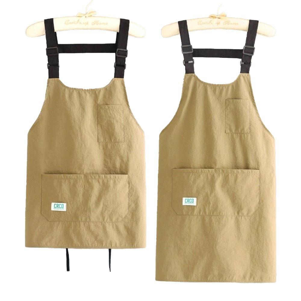Adjustable Strap Kitchen Apron Taslon Work Clothes New Outdoor Workwear  for DIY Lover's