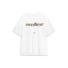 Li Ning T-Shirts Unisex Standard Weiß Rundhalsausschnitt Moderate Gerade Passform AHST861-2