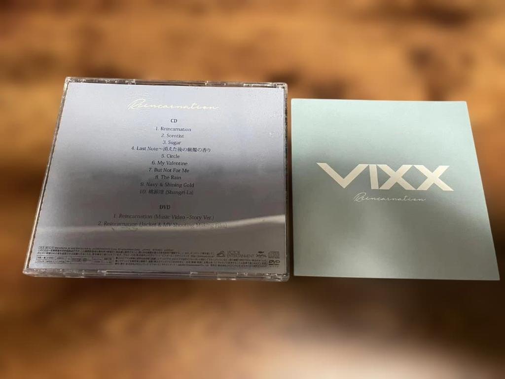 [USED] VIXX CD "Reincarnation" Korean K-POP DVD Included First Press Limited Edition