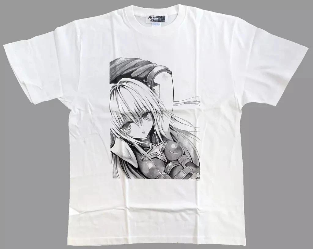 To LOVEru 15th Anniversary Golden Darkness White XL T-T-Shirt E-Stage M