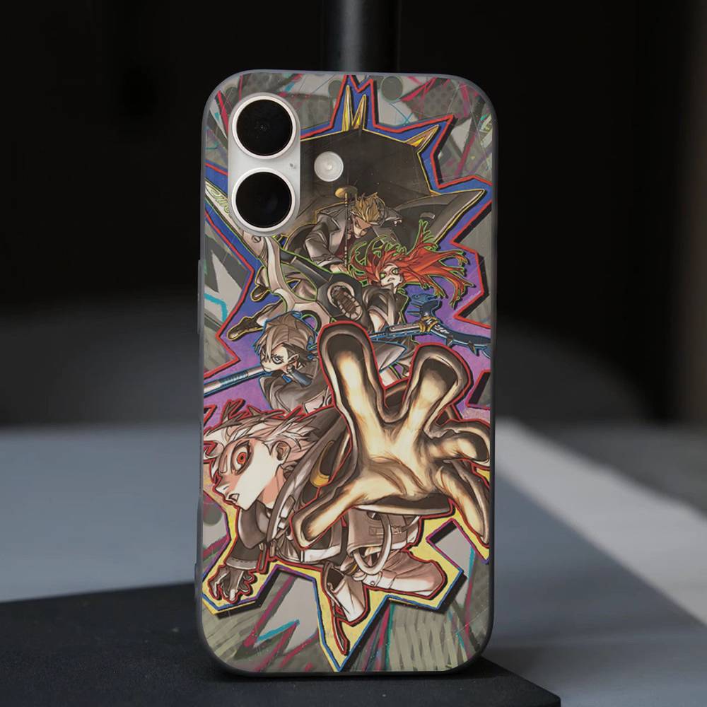 Anime Gachiakuta Soft Corrugated Phone Case For IPhone 11 12 13 14 15 16 17 Pro Max Plus Ripple Silicone Cover