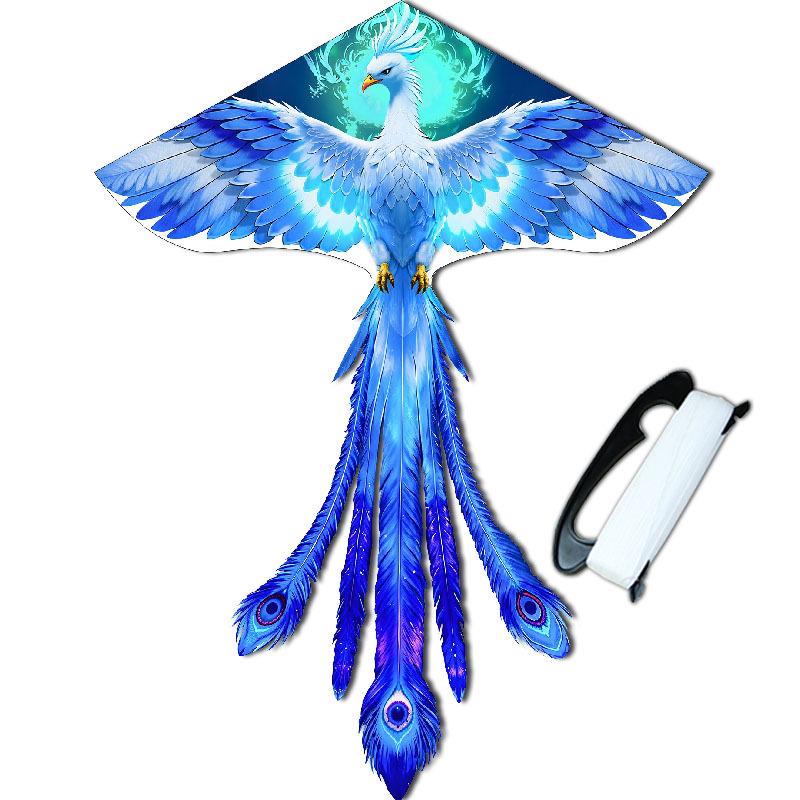 Ice Phoenix Cartoon Peacock Kite - Weifang Animal Bird Design