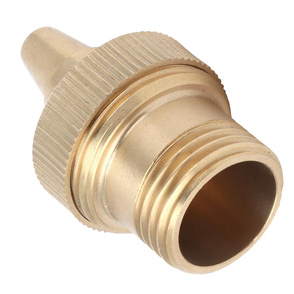 G1 2 DN15 Male Thread Atomizer Brass Adjustable Misting Spray Nozzle for Pond Fountains