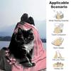 1pc Cat Printing Lightweight Flannel Blanket, Comfortable and Warm Blanket, for Camping Sofa Bed and Couch Office, Gift