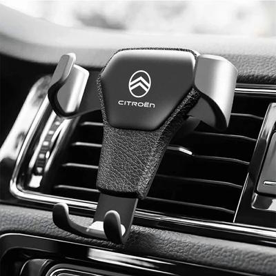 Car Phone Holder Gravity Sensing Auto Grip Universal Bracket For Citroen Jumper Cactus Saxo Jumpy C8 C-Elysee C15 C4L CelyseeC6