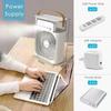 Ventilatore umidificatore portatile Condizionatori d'aria Ventilatore elettrico USB Luce notturna a LED Nebbia d'acqua Divertimento 3 in 1 Raffreddatore d'aria Umidificatore per la casa