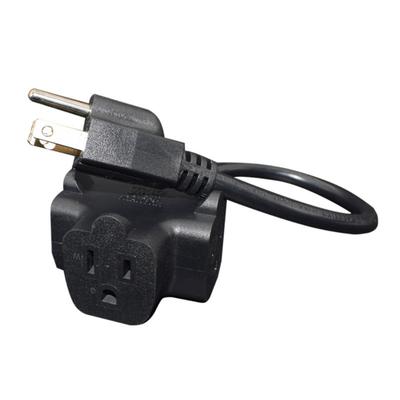 Nema 5-15P Stecker auf Nema 3x5-15R Buchse Adapterkabel Wasserkocher Stecker 3-Pin Stecker Schnittstellen Stromwandler Kabel