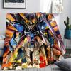 Mobile Suit Gundam Epic Battle Blanket, Warm Throw for Living Room, Great Gift for Gundam Lovers.chl