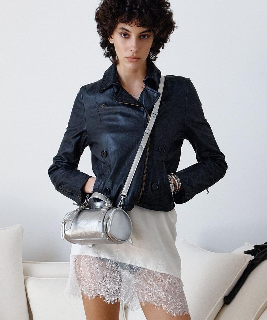Sand Museum Oak Bag Mini [Silver]