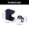 1:12 Maßstab Kaffeemaschine Kaffeekocher Rollenspiel Kinder Kochgeschirr Küche Realistische Puppenhäuser Kochen Kochgeschirr