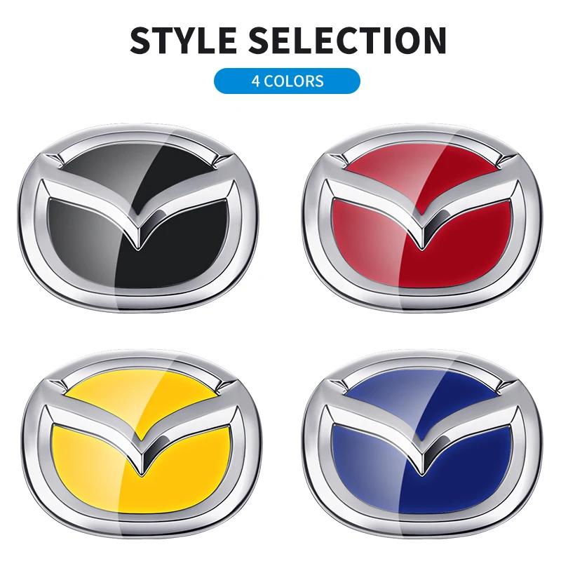 1 ks 104 mm 140 mm predný/zadný odznak na kufor auta, kapota, kufor, emblém, logo, nálepka, príslušenstvo pre Mazda 3 5 6 7 8 CX-3 CX-5 CX-4 CX-7