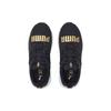 Puma Softride Cruise Bold Black Team Gold Unisex Sneakers 376190-05