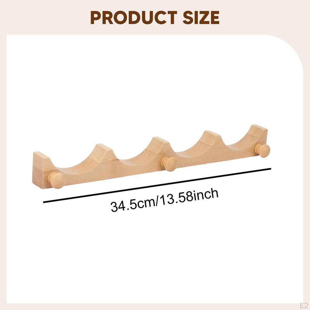 Hockey Puck Display Stand with Hooks Wall Mount Holder for Player Team Game Room