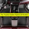 Car Floor Mats For Toyota Avalon Hybrid     Auto Foot Pads Automobile Carpet Cover Interior Accessories