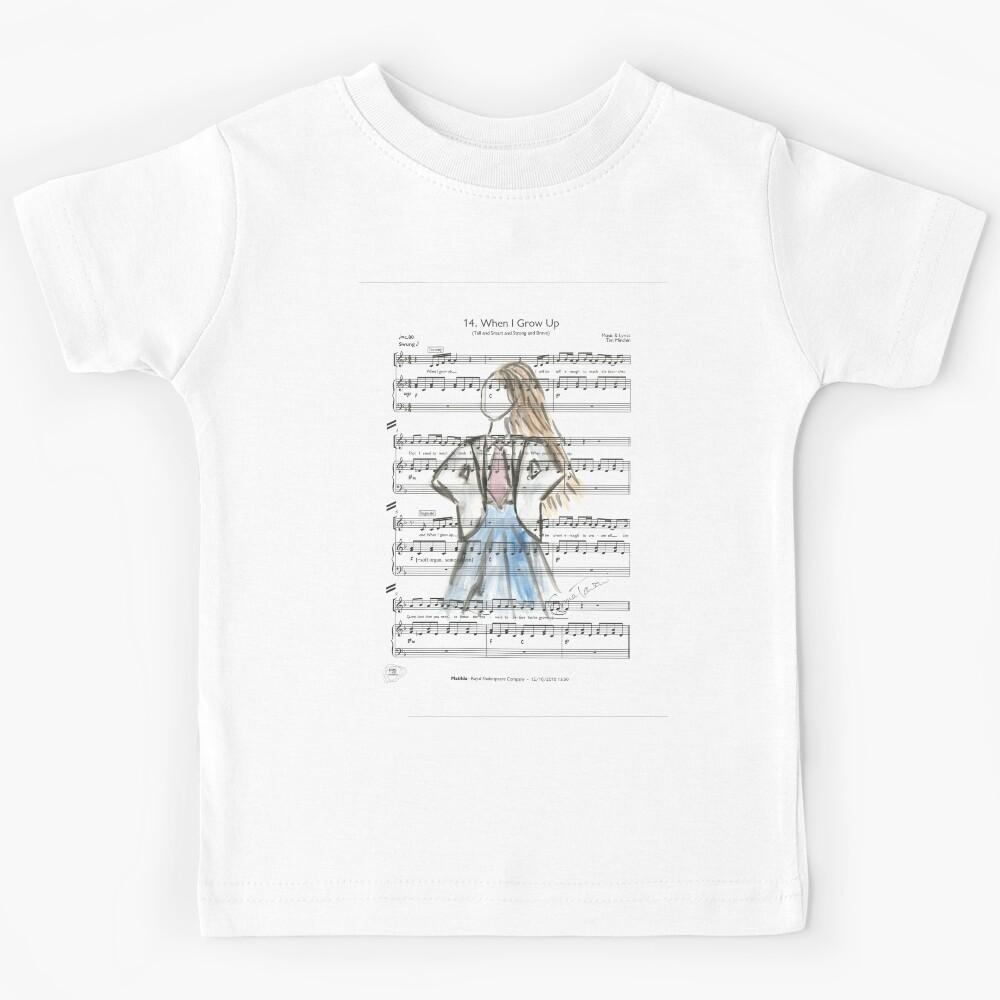 Matilda - When I Grow Up Kids T-Shirt 120