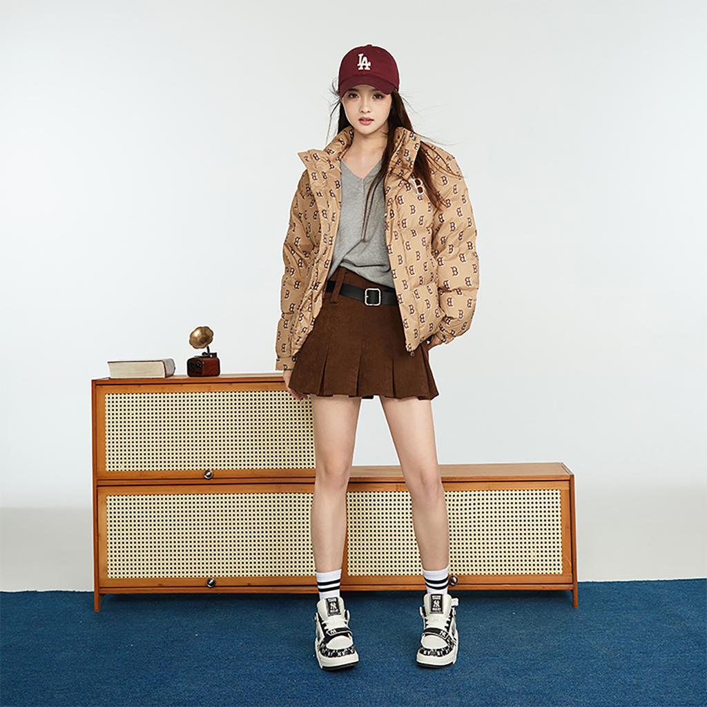 New MLB Boston Red Sox Down Jacket Unisex Light Camel 3ADJM0736-43CAL