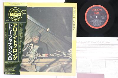 LP Record TOMMY FLANAGAN  Alone Too Long YX7523ND DENON 1981 Japan Obi Jazz Used