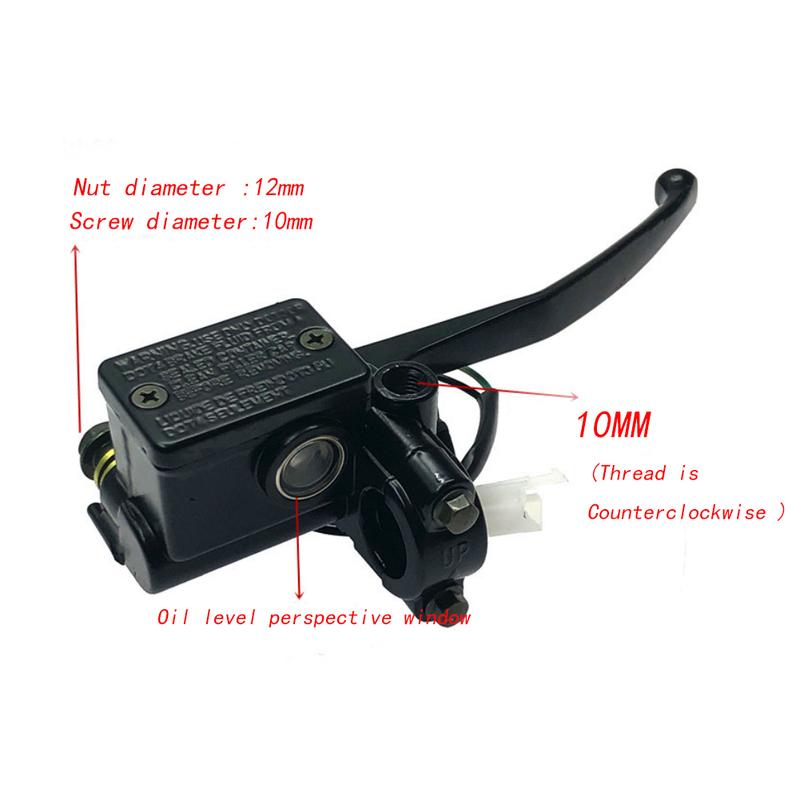 Handle Disc Brake Fluid Caliper Master For Yamaha 125cc YBR125 Right Front Brake Lever Pump Hydraulic Pump Cylinder ASSY