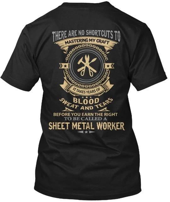 

Sheet metals Worker Proud Tee T shirt Made in the USA Size S to 5XL XL