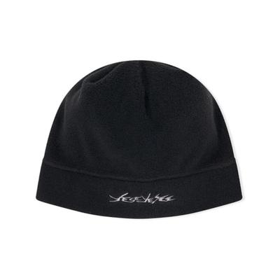 YESEYESEE Y.E.S Fleece Mütze Schwarz