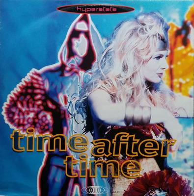 Disque 12 pouces HYPERSTATE, JANEY LEE GRACE - Time After Time MAGX34 M & G Records 1993 UK Dance & Electronica Occasion