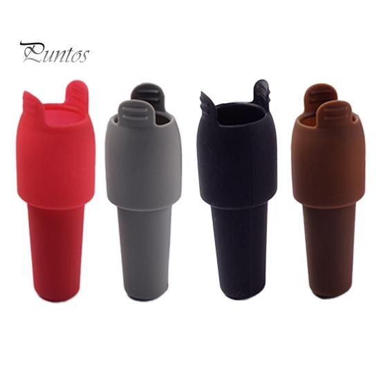 Silicone Wine Stoppers Reusable Bottle Seal Caps Champagne Beer Stopper Wine Cork for Home Travel Use