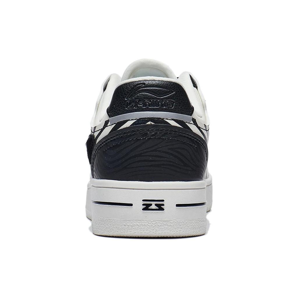 Li Ning Tian Ji Graffiti Casual Versatile Thick Sole Sneakers Non-Slip Wear-Resistant Breathable Height Increasing Low-Top Skate Shoes AGCT376-6