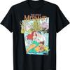 Disney The Little Mermaid Vintage Retro Movie Cover Graphic T-Shirt