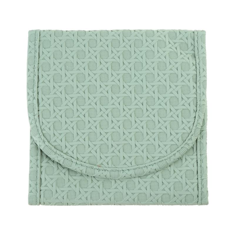 

Foldable Jewelry Storage Case Compact Travel Bag for Multiple Accessories Waterproof Ornament Box Stylish Gift for Girls S