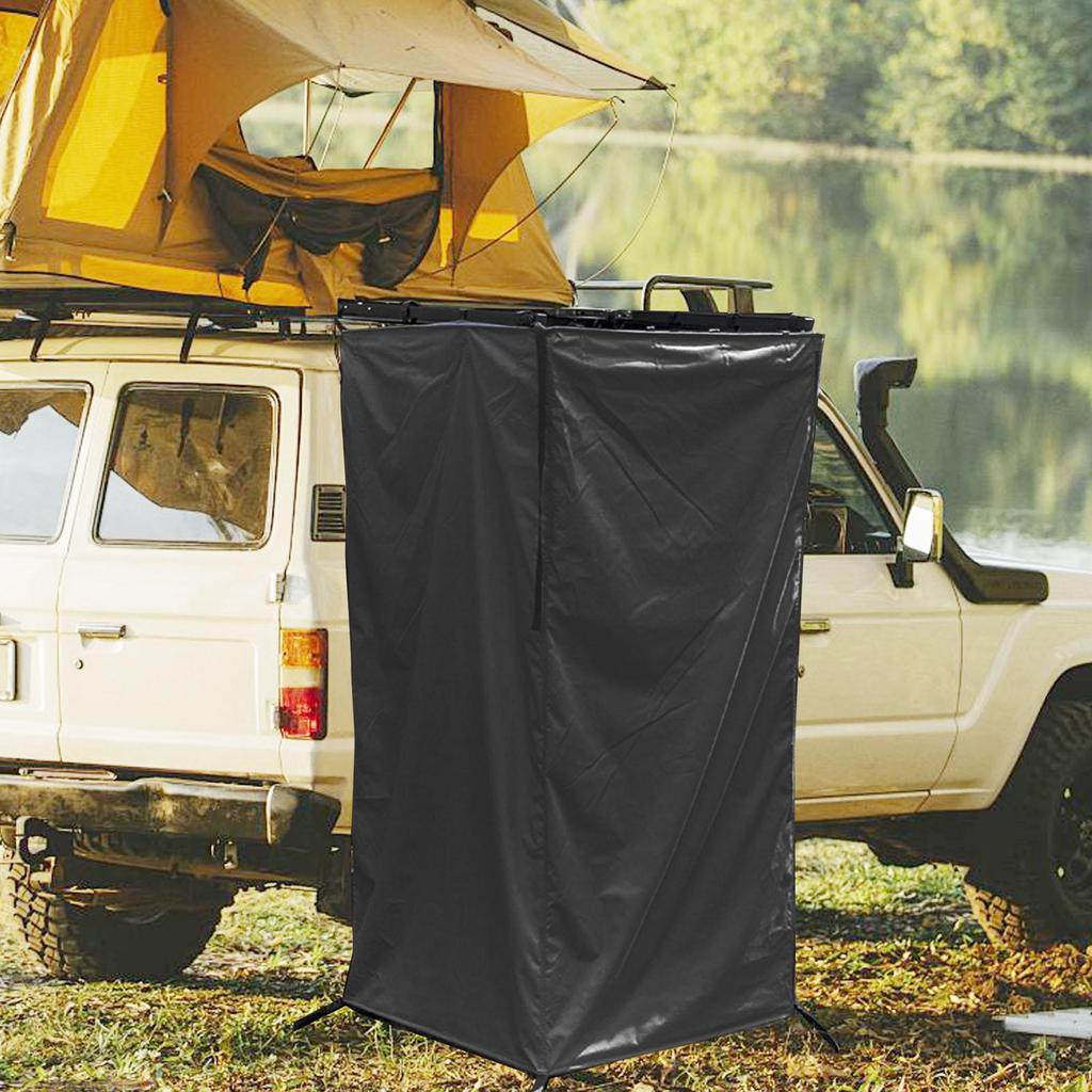 Portable Vehicle Side Shower Tent Automotive RV Tailgate Van Restroom Privacy Shelter,Changing Dressing Room Outdoor Campin
