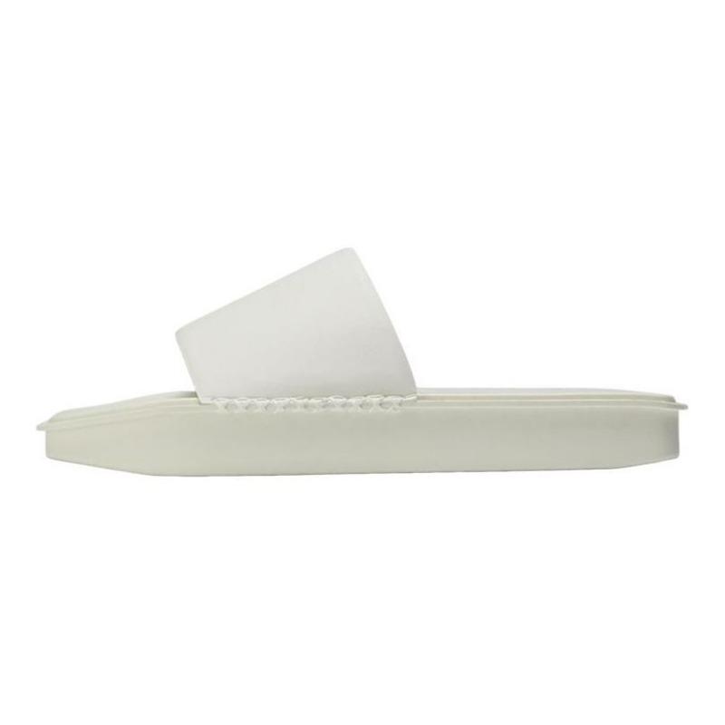 Adidas Y-3 unisex polyurethane open-toe slide sandals white FZ6424 EU 44.5