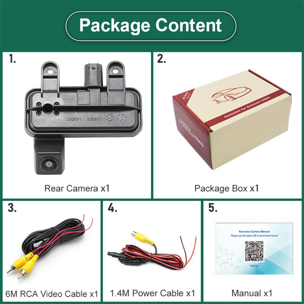 Benz E-Class Trunk Camera E200/E300 2010-2015