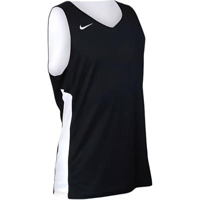 Logo Print Reversible French Terry Sleeveless Basketball Vest Men Tops Black White 867766-012