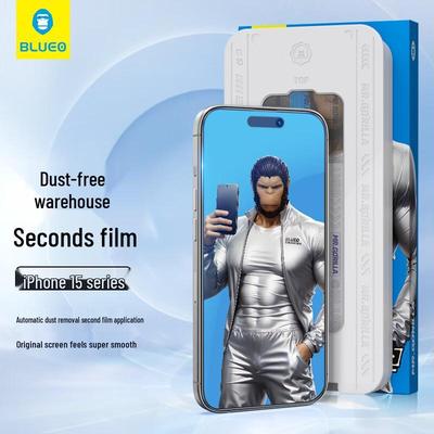 iPhone Dust-Free Tempered Glass Screen Protector