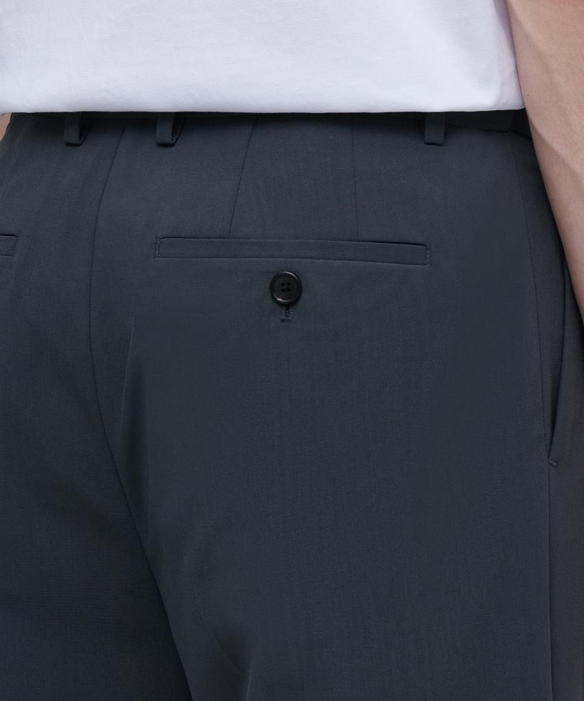 Musinsa Standard [Cooltandard] Real Wide Hidden Banding Slacks [Iron Gray]