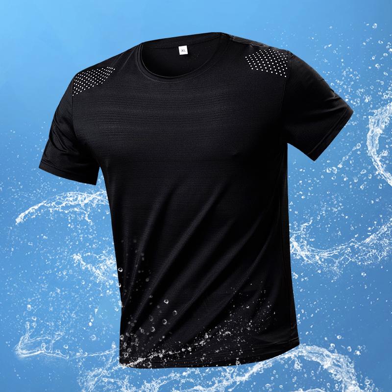 Men's Summer Casual Loose Short Sleeve T-Shirt Breathable T-Shirt