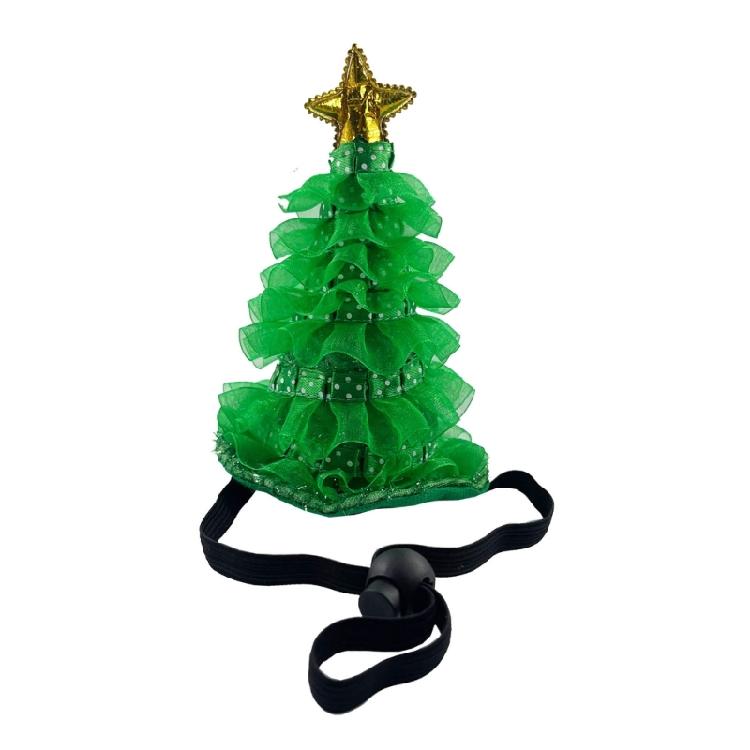 Christmas Tree Headband Adults Kids  Festival Pets Costume Supplies Props 1
