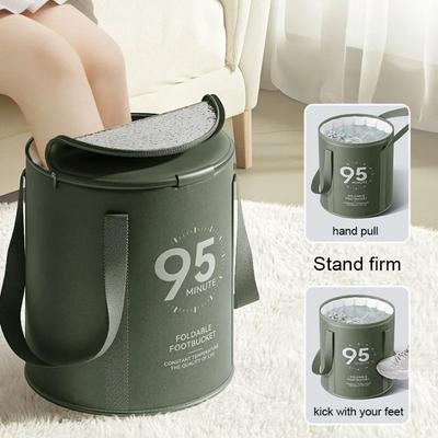 Portable Folding Foot Bucket Multi-functional Feet Bathtub Bathroom Accessories Soaking Basin  Home