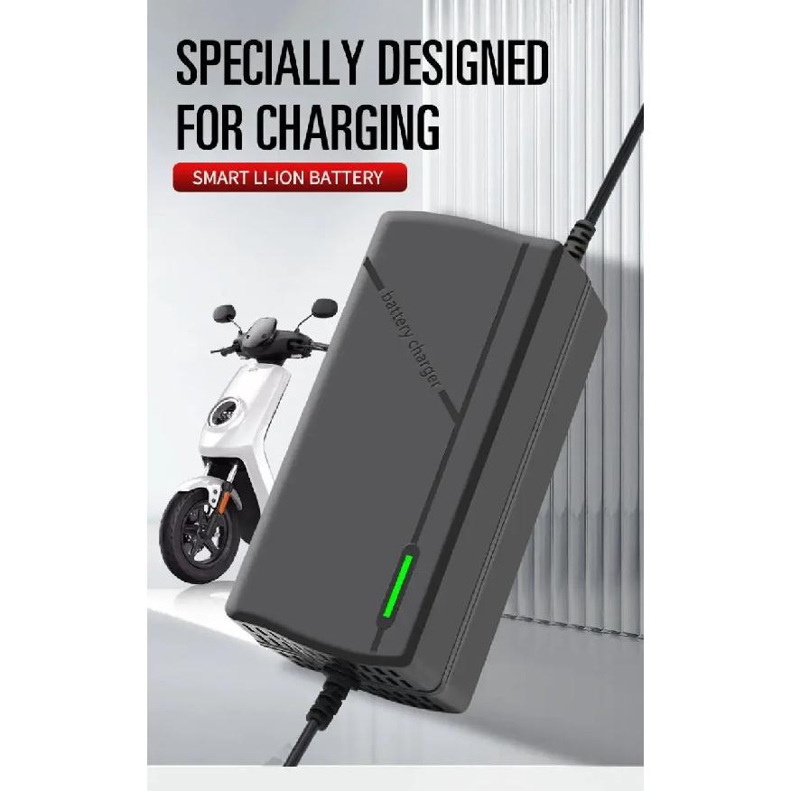 24V 36V 48V 52V 60V 72V 2A 3A 5A Lithium Battery Charger 29.4V 42V 54.6V 58.8V 67.2V 84V 2A 3A 5A Lithium-ion Charger