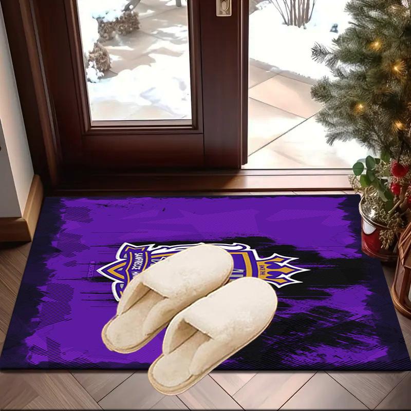 Football Club Emblem Printed Area Rug for Office, Chair Rug, Decorative Carpet Floor Mat, Large Size Fan gifts Christmas gifts