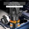 Adjustable Dual Car Cup Holder Expander with Phone Stand and Aromatherapy Organizer Multifunctional Adapter for Vehicle Interior