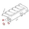 NEW 6 X 33mm Gasket Kits for Bmw N52 N54 N55 M57 Intake Manifold OE 11617800585 3.0L 325i 330i 335i 525i 530i X3 X5