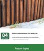 Outdoor Anticorrosive Wooden Garden Fence for Flower Beds and Decoration