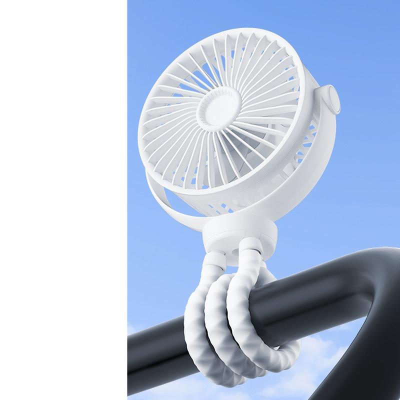 Flexible Octopus Outdoor Foldable Mini Fan Portable Desktop Handheld Lightweight Travel Camping Usb Charging Handheld Fan