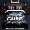The Cure Design Bed Bedding Set 1 Duvet Cover + 2 Pillowcases Soft Breathable Household Bed Linens