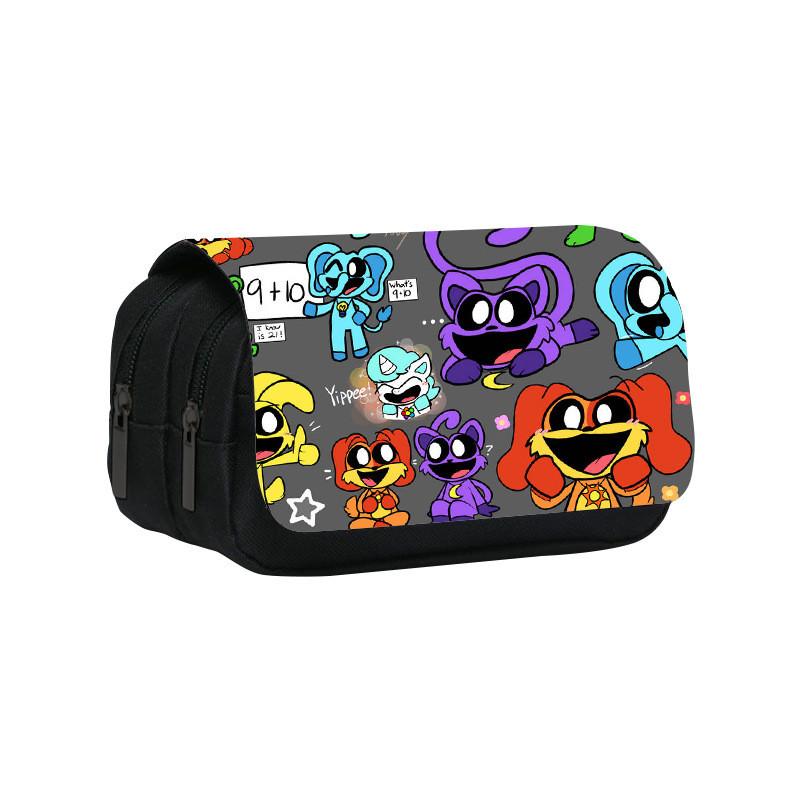 Smilingcritters Student Pencil Bag With Polyester Material And Spacious Storage