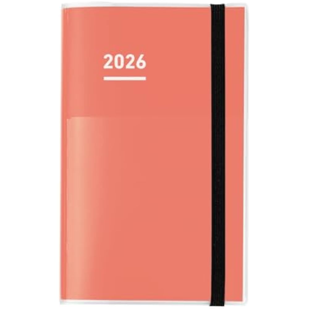 Kokuyojibun Notebook First Kit Notebook 2026 Monthly Weekly A5 Slim Redni - JF1R-26 Starting in N...