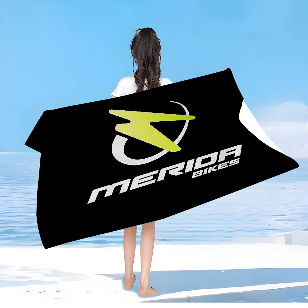 Bicycle Brand Merida Beach Towel Colorful Bath Towels For Girl Microfiber Quick Dry Sand Free Beach Yoga Spa Gym Pool