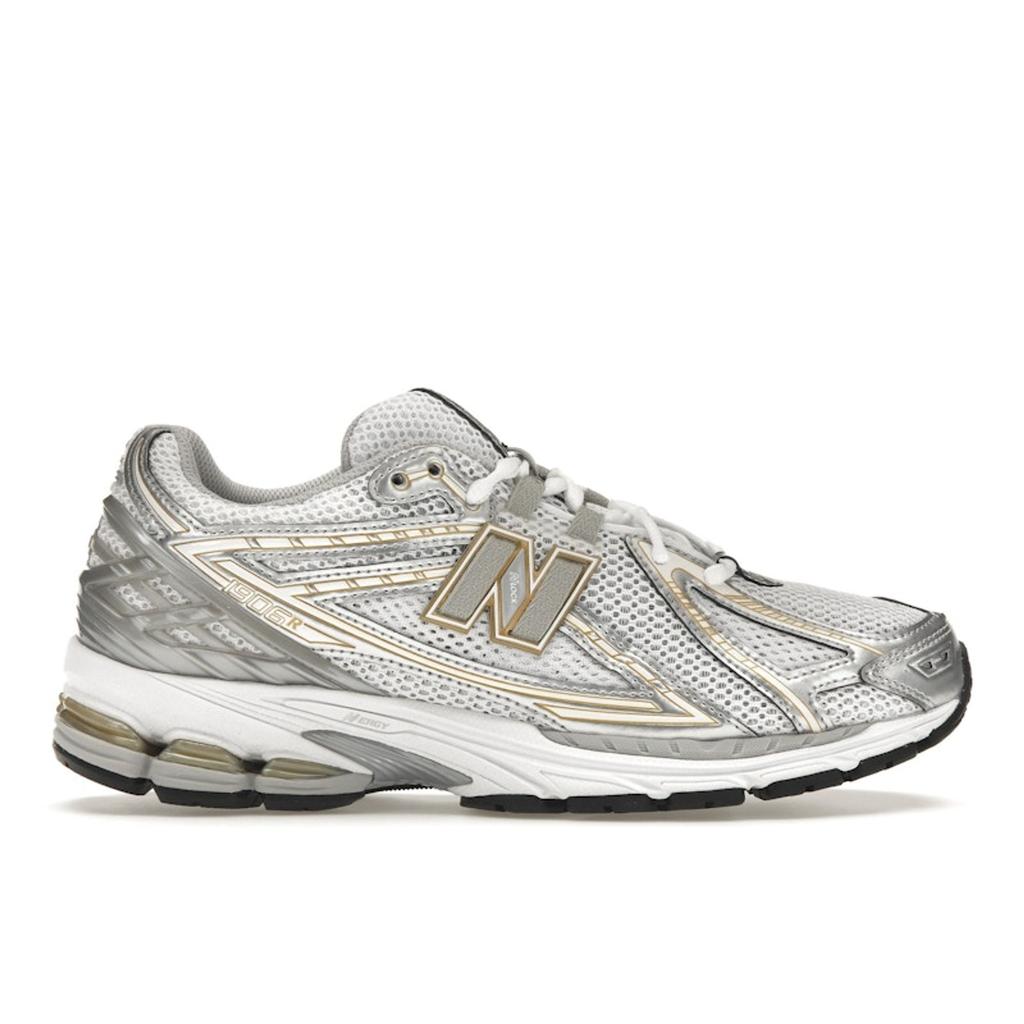 New Balance 1906R White Silver Metallic Unisex Sneakers Rain-Cloud M1906RI
