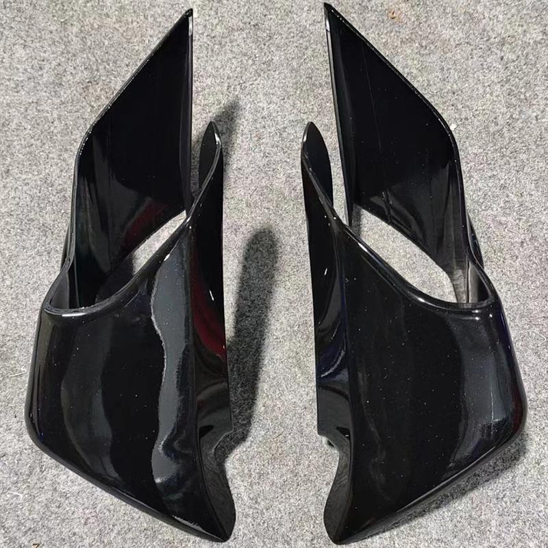 YZF-R1 2015+ For YAMAHA R1 R1M 2015-2024 Motorcycle Winglets Aerodynamics Side Fixed Wings Panels Fairing Kit ABS Plastic YZFR1
